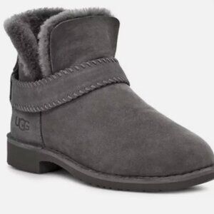 UGG McKay Water Resistant Genuine Shearling Bootie - 1012358 - Grey